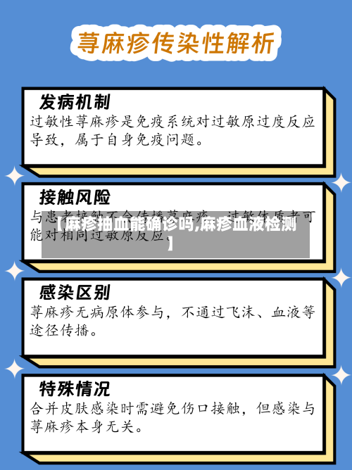 【麻疹抽血能确诊吗,麻疹血液检测】-第2张图片