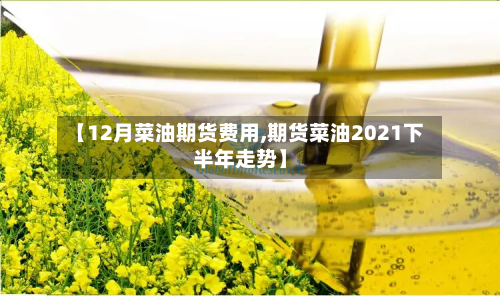 【12月菜油期货费用,期货菜油2021下半年走势】-第3张图片