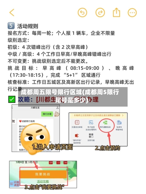 成都周五限号限行区域(成都周5限行尾号是多少)-第3张图片