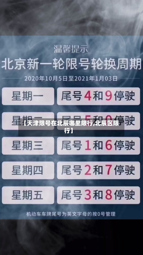 【天津限号在北辰哪里限行,北辰区限行】-第3张图片