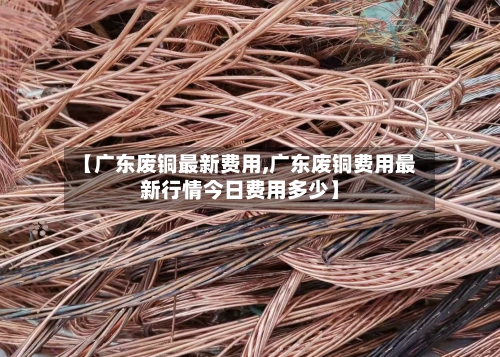 【广东废铜最新费用,广东废铜费用最新行情今日费用多少】-第3张图片