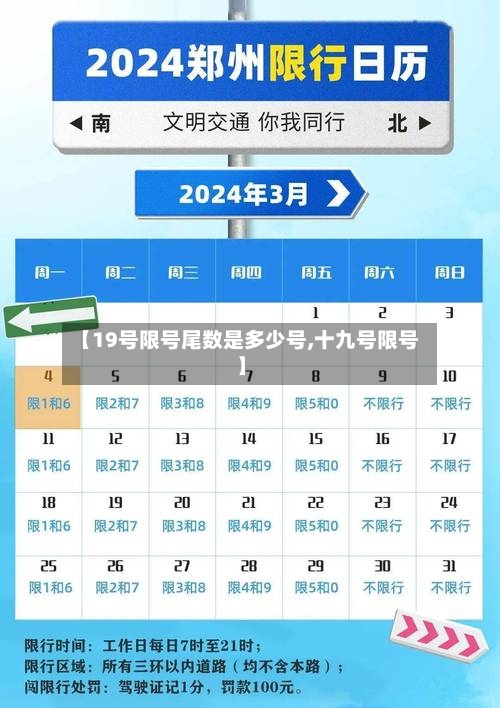 【19号限号尾数是多少号,十九号限号】-第2张图片