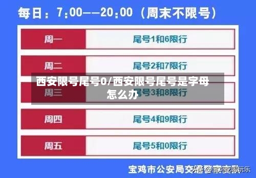 西安限号尾号0/西安限号尾号是字母怎么办-第2张图片