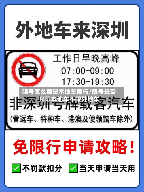 限号怎么算是本地车限行/限号是否只限本地车不限外地车-第2张图片