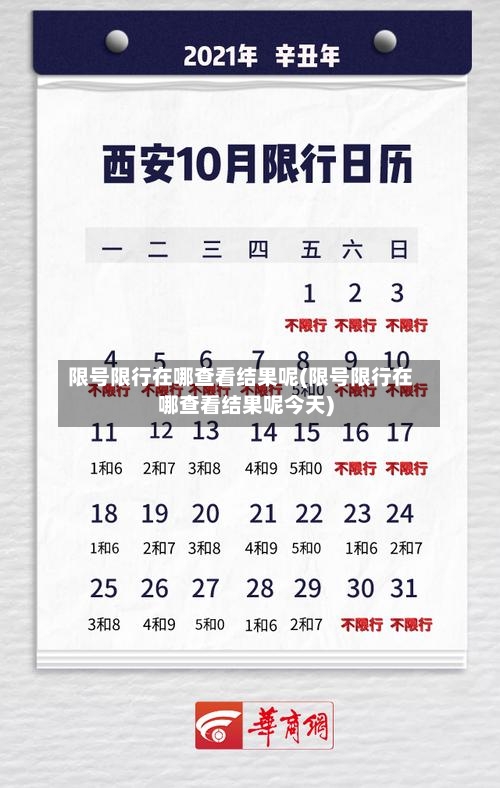 限号限行在哪查看结果呢(限号限行在哪查看结果呢今天)-第3张图片