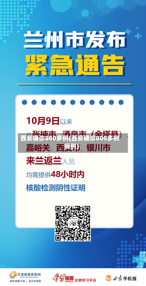 西安确诊800多例(西安确诊800多例病例)
