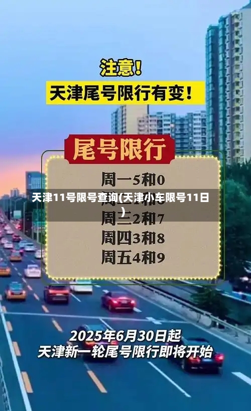 天津11号限号查询(天津小车限号11日)