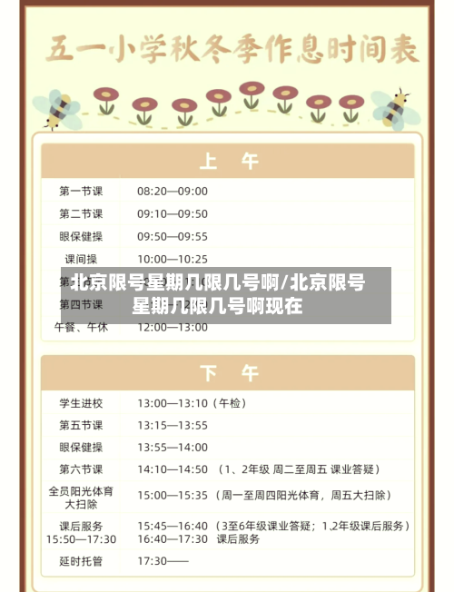 北京限号星期几限几号啊/北京限号星期几限几号啊现在-第2张图片