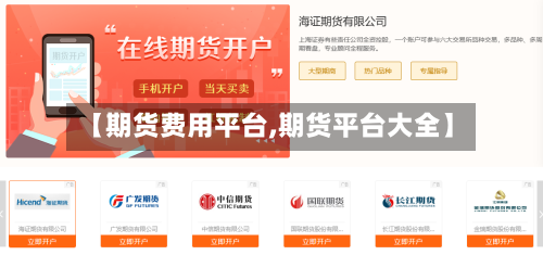 【期货费用平台,期货平台大全】