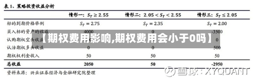 【期权费用影响,期权费用会小于0吗】-第2张图片