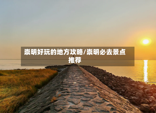 崇明好玩的地方攻略/崇明必去景点推荐-第2张图片
