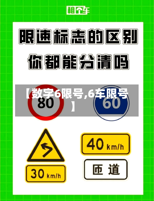 【数字6限号,6车限号】