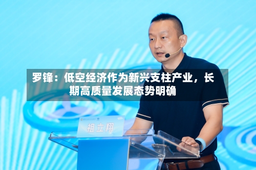 罗锋：低空经济作为新兴支柱产业，长期高质量发展态势明确-第2张图片