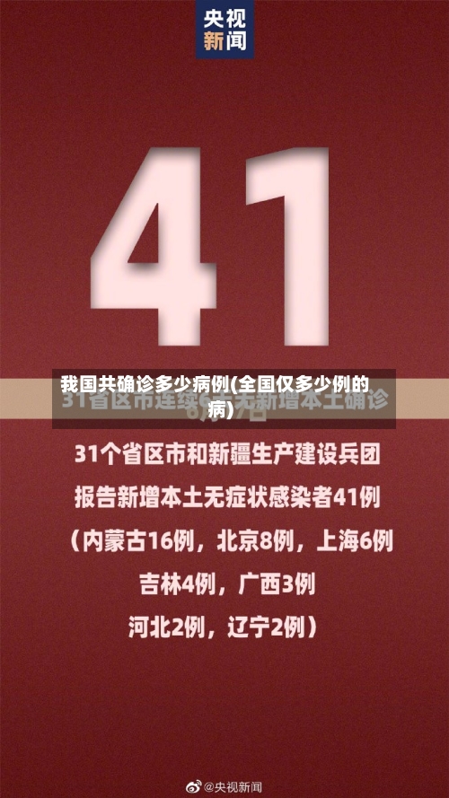 我国共确诊多少病例(全国仅多少例的病)-第2张图片