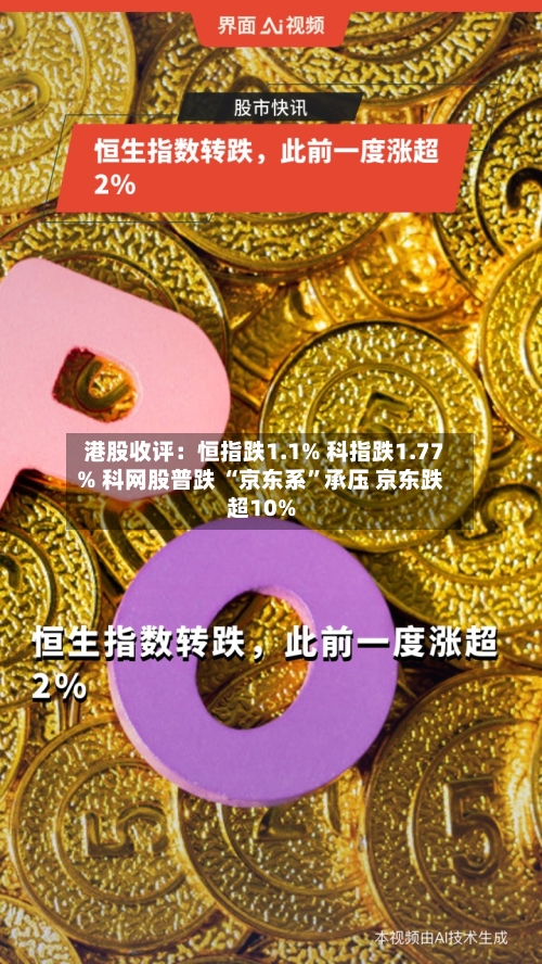 港股收评：恒指跌1.1% 科指跌1.77% 科网股普跌 “京东系”承压 京东跌超10%-第1张图片