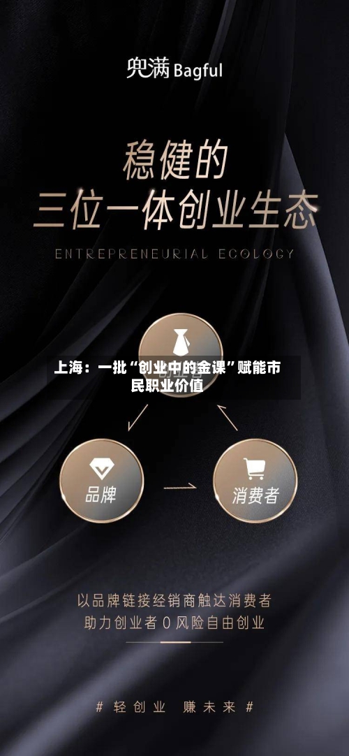 上海：一批“创业中的金课”赋能市民职业价值