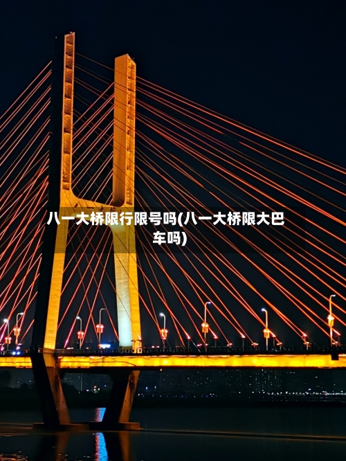 八一大桥限行限号吗(八一大桥限大巴车吗)-第3张图片