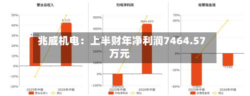 兆威机电：上半财年净利润7464.57万元-第2张图片