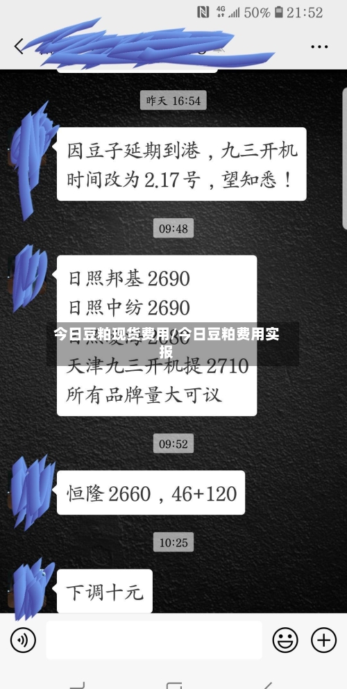 今日豆粕现货费用/今日豆粕费用实报-第3张图片
