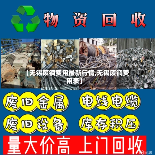 【无锡废铜费用最新行情,无锡废铜费用表】