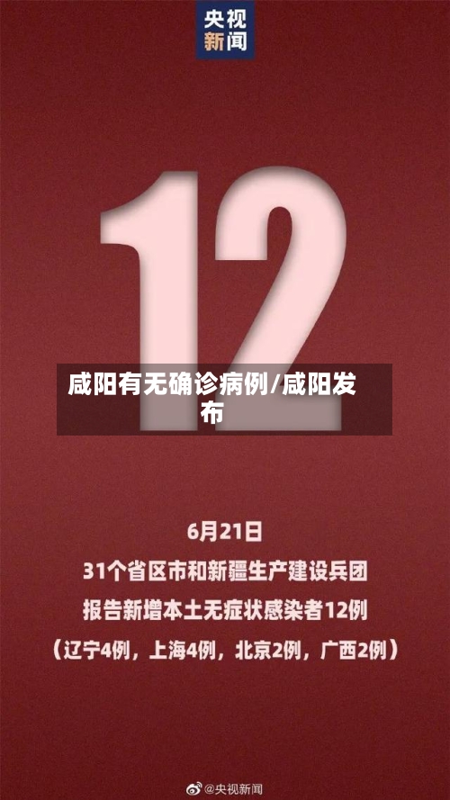 咸阳有无确诊病例/咸阳发布-第2张图片