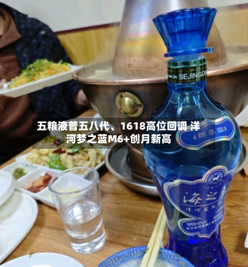 五粮液普五八代	、1618高位回调 洋河梦之蓝M6+创月新高-第3张图片