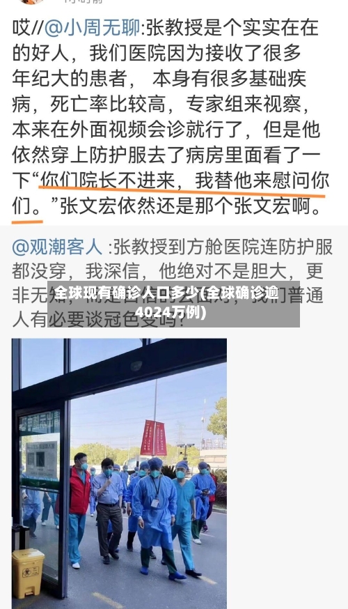 全球现有确诊人口多少(全球确诊逾4024万例)
