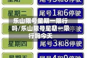 乐山限号星期一限行吗/乐山限号星期一限行吗今天