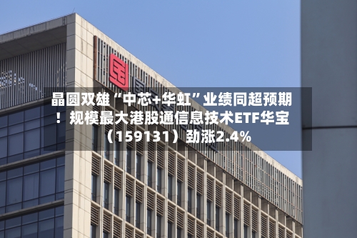 晶圆双雄“中芯+华虹”业绩同超预期！规模最大港股通信息技术ETF华宝（159131）劲涨2.4%-第2张图片