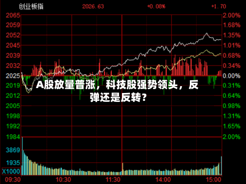 A股放量普涨，科技股强势领头，反弹还是反转？