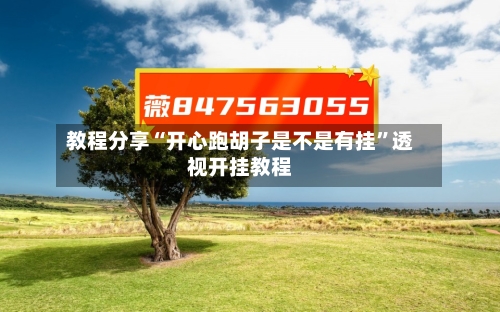 教程分享“开心跑胡子是不是有挂	”透视开挂教程-第2张图片