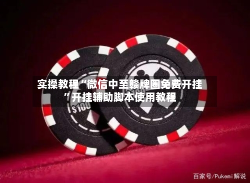 实操教程“微信中至赣牌圈免费开挂	”开挂辅助脚本使用教程-第2张图片
