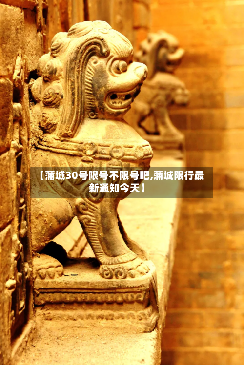 【蒲城30号限号不限号吧,蒲城限行最新通知今天】