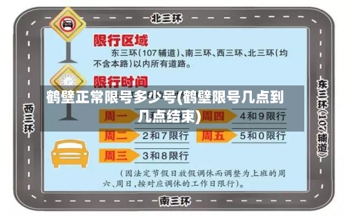 鹤壁正常限号多少号(鹤壁限号几点到几点结束)-第2张图片