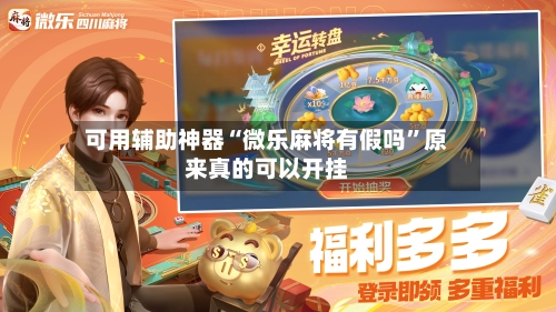 可用辅助神器“微乐麻将有假吗”原来真的可以开挂
