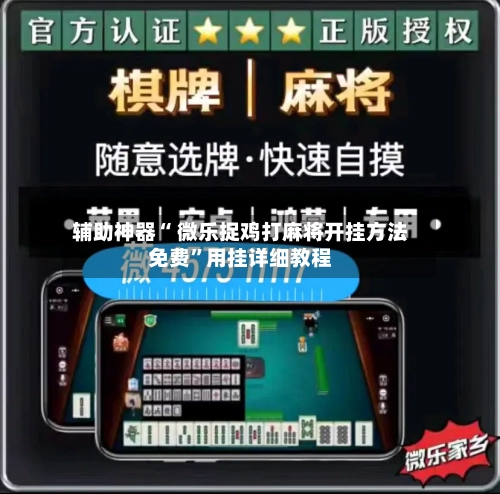 辅助神器“ 微乐捉鸡打麻将开挂方法免费”用挂详细教程-第3张图片