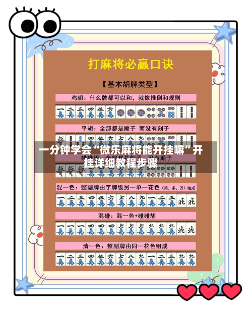 一分钟学会“微乐麻将能开挂嘛”开挂详细教程步骤-第2张图片