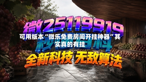 可用版本“微乐免费房间开挂神器”其实真的有挂-第3张图片