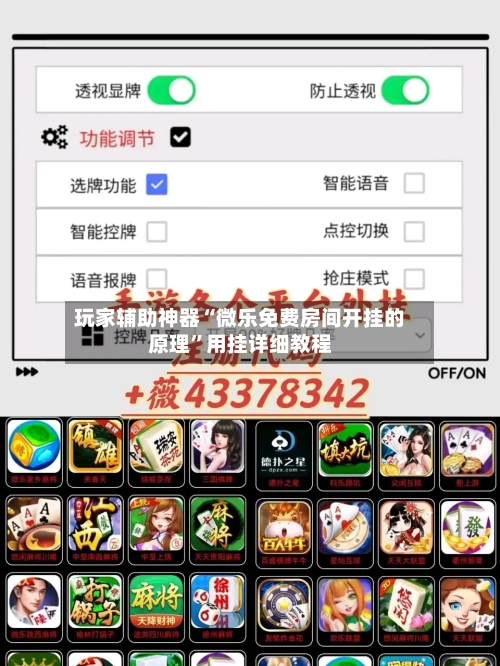 玩家辅助神器“微乐免费房间开挂的原理	”用挂详细教程-第3张图片
