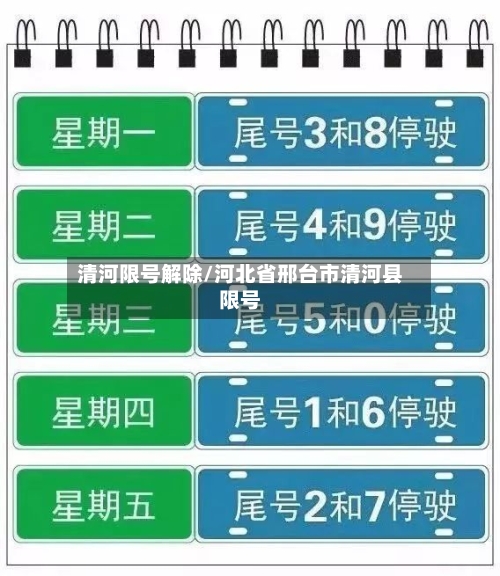 清河限号解除/河北省邢台市清河县限号-第3张图片