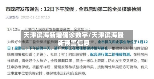 天津滨海新增确诊数字/天津滨海最新预警信息