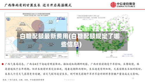 白糖配额最新费用(白糖配额规定了哪些信息)