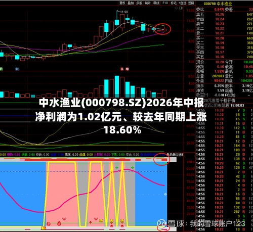 中水渔业(000798.SZ)2026年中报净利润为1.02亿元	、较去年同期上涨18.60%-第1张图片