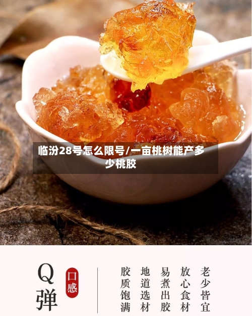 临汾28号怎么限号/一亩桃树能产多少桃胶-第3张图片