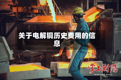 关于电解铜历史费用的信息-第3张图片