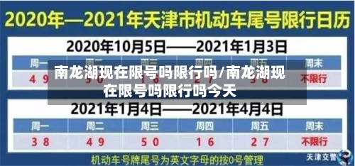 南龙湖现在限号吗限行吗/南龙湖现在限号吗限行吗今天-第2张图片