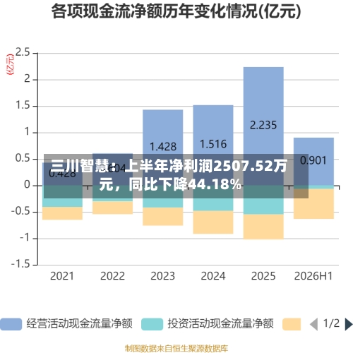 三川智慧：上半年净利润2507.52万元，同比下降44.18%-第2张图片