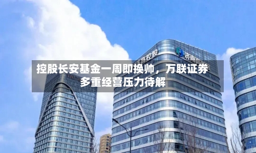 控股长安基金一周即换帅，万联证券多重经营压力待解-第2张图片