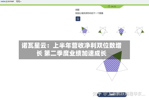 诺瓦星云：上半年营收净利双位数增长 第二季度业绩加速成长-第2张图片