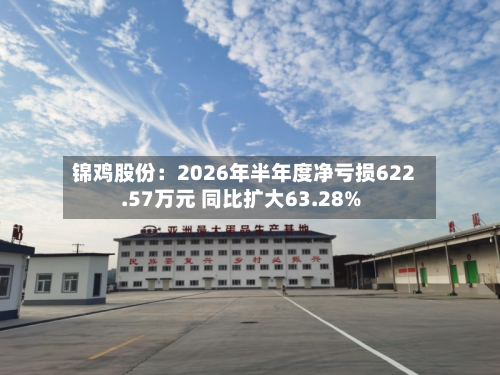 锦鸡股份：2026年半年度净亏损622.57万元 同比扩大63.28%